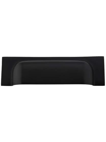 Rectangular Cast-Brass Bin Pull - 3inch or 3 3/4inch Center-to-Center.